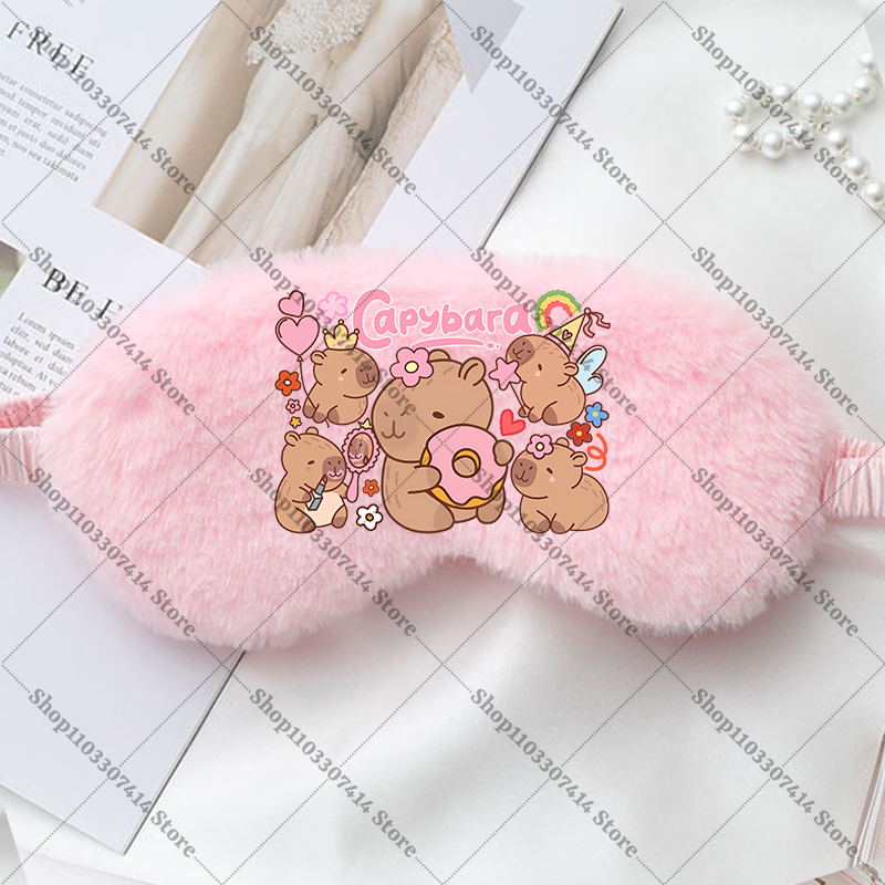 Capybara Girl Cartoon Sleep Ey – Kids Face Mask recenzja i cena