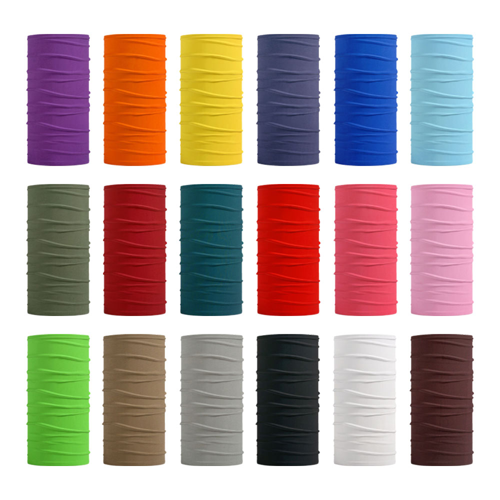 Seamless Solid Color Bandanas  – Neck Gaiter Face Cover recenzja i cena