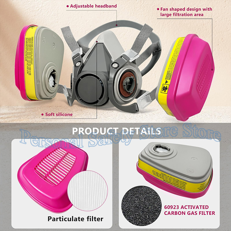 6200 Respirator Mask for Chemi – Face Mask Storage Box recenzja i cena