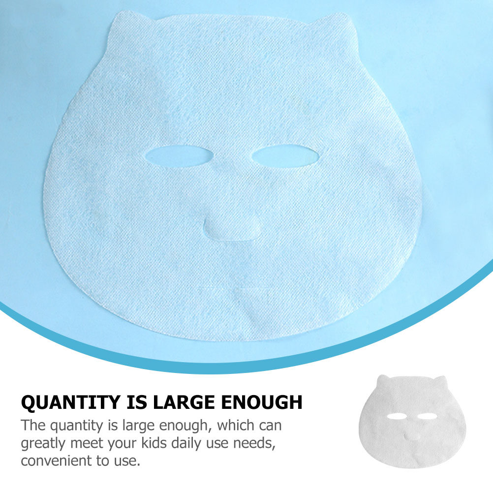 100pcs Baby Mask Paper Facial  – Kids Face Mask recenzja i cena