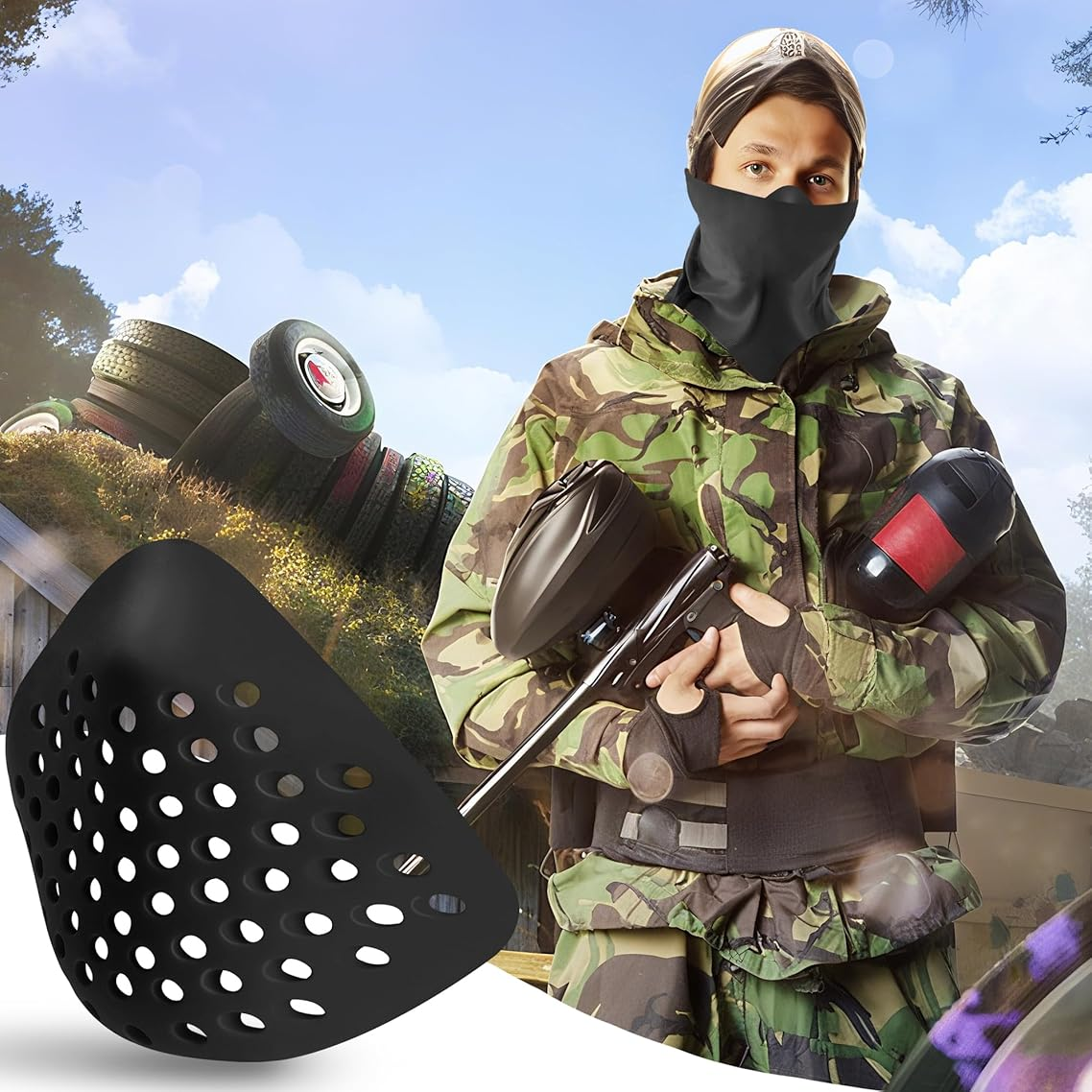 Half Face Bracket Silicone Mas – Silicone Mask Bracket recenzja i cena