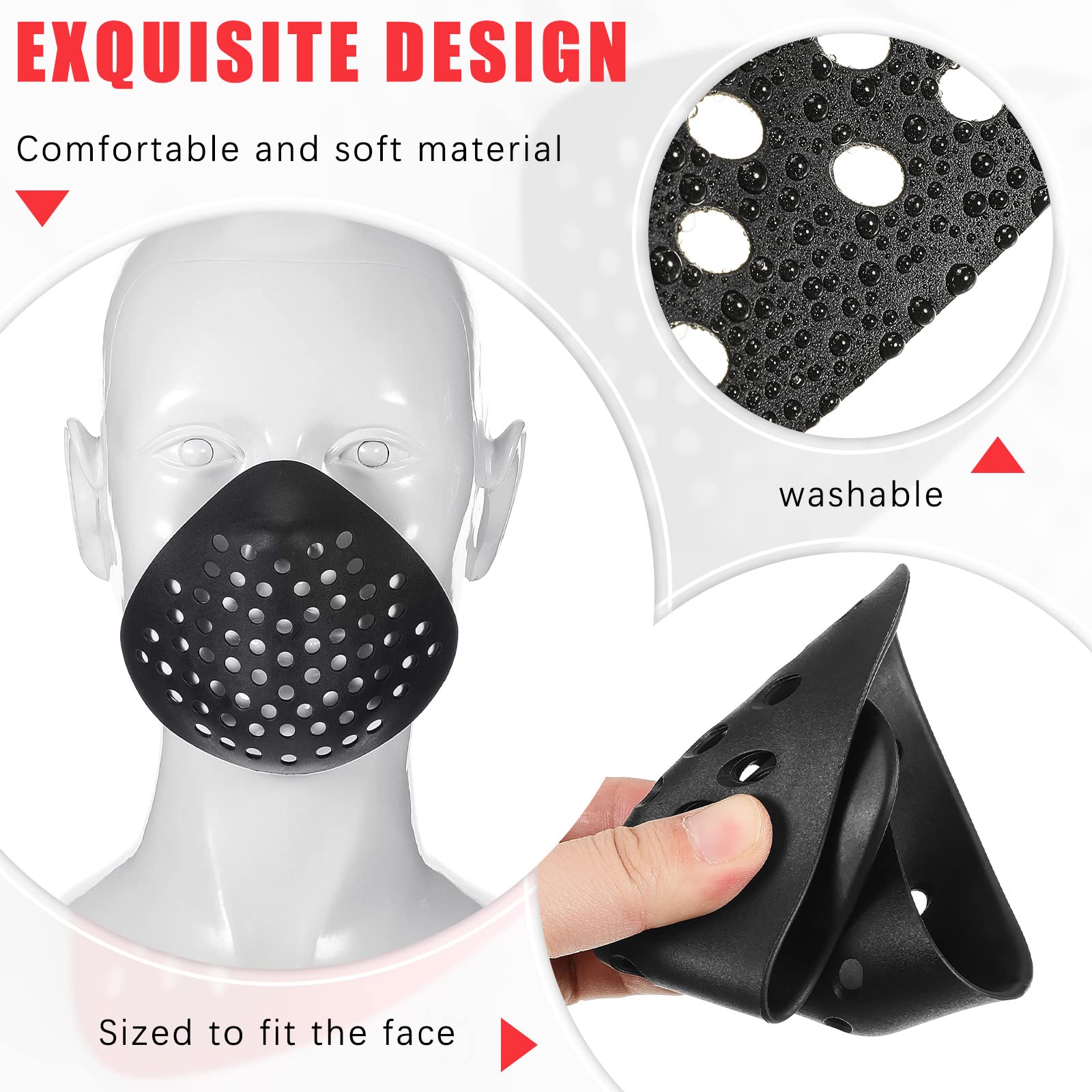 Half Face Bracket Silicone Mas – Silicone Mask Bracket recenzja i cena