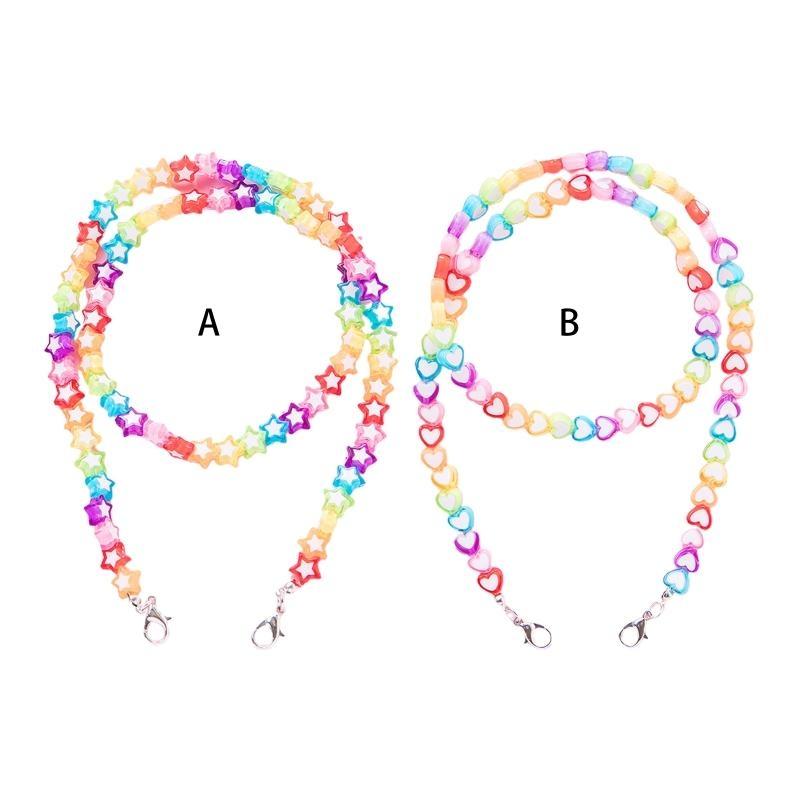 A52E Kids Acrylic Rainbow Colo – Mask Chain Holder recenzja i cena