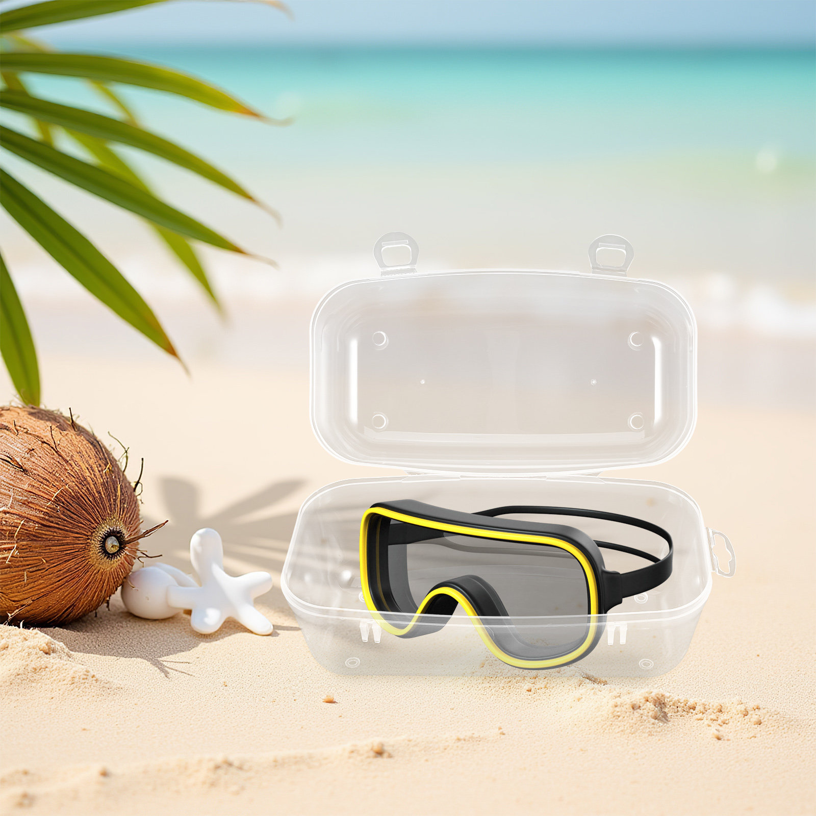 Diving Masks Case Portable Cle – Mask Case Hard Shell recenzja i cena
