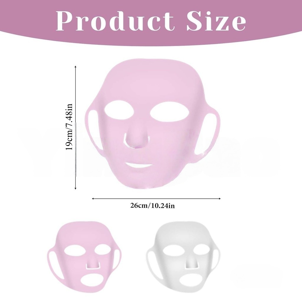 1/2PCS 3D Reusable Wrinkle Smo – Silicone Mask Bracket recenzja i cena