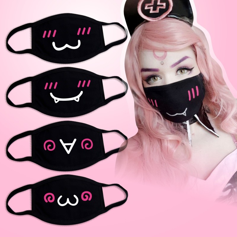 Black Mask Unisex Winter Warm  – Respirator Half Face recenzja i cena